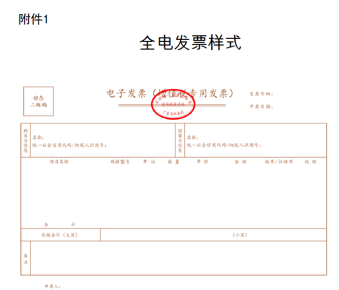税务总局广东省税务局关于开展全面数字化的电子发票试点工作的公告